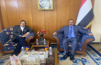 On January 16, Ambassador Soumen Bagchi called on H.E. Mr. Alkhader Ahmed Marmash, Ambassador of Yemen to Iraq.